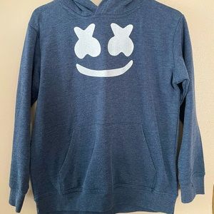 Marshmello hoodie size small blue